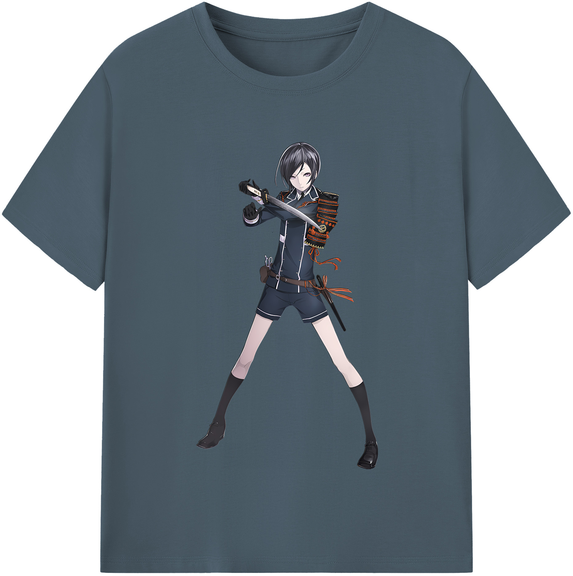 （画像用） 刀剣乱舞 Touken Ranbu 綿100％半袖Tシャツ（フロントプリント）